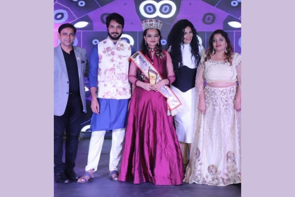 Dr. Yashi Shrivastava, a medical student crowned Miss Gujarat 2021 title at WOW Wings for Dreams fashion show