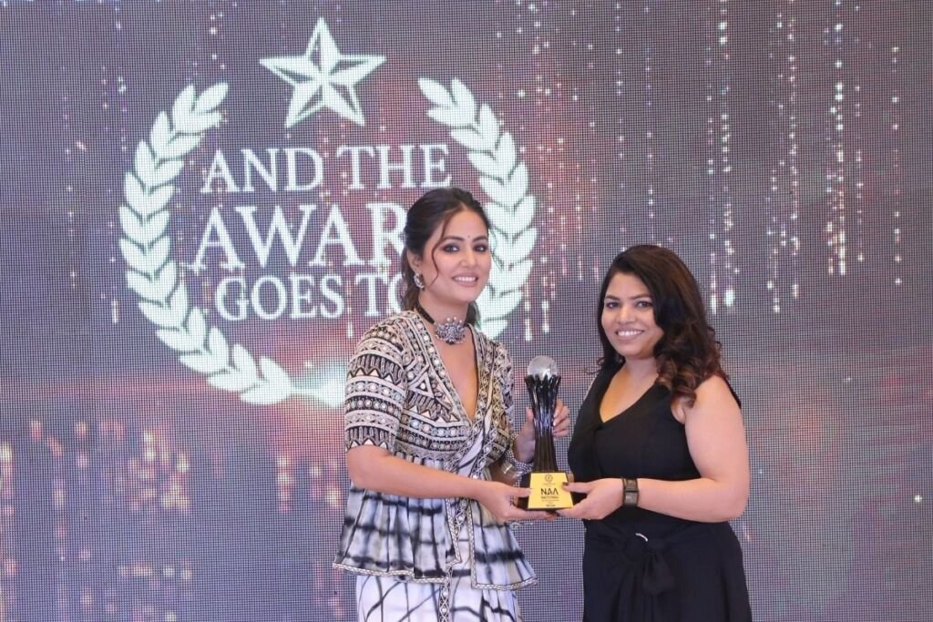 Meribindiya International Academy has been awarded the Best Beauty School Award