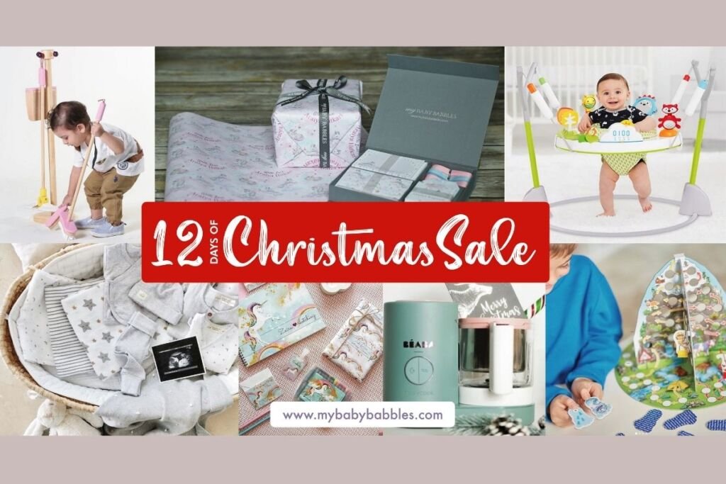 12 Days of Christmas Sale at MyBabyBabbles.com to commence from 1st December