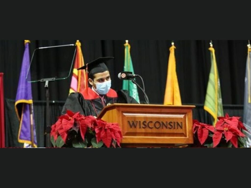 Jai Khanna becomes the first Indian student to speak at UW–Madison’s Winter commencement