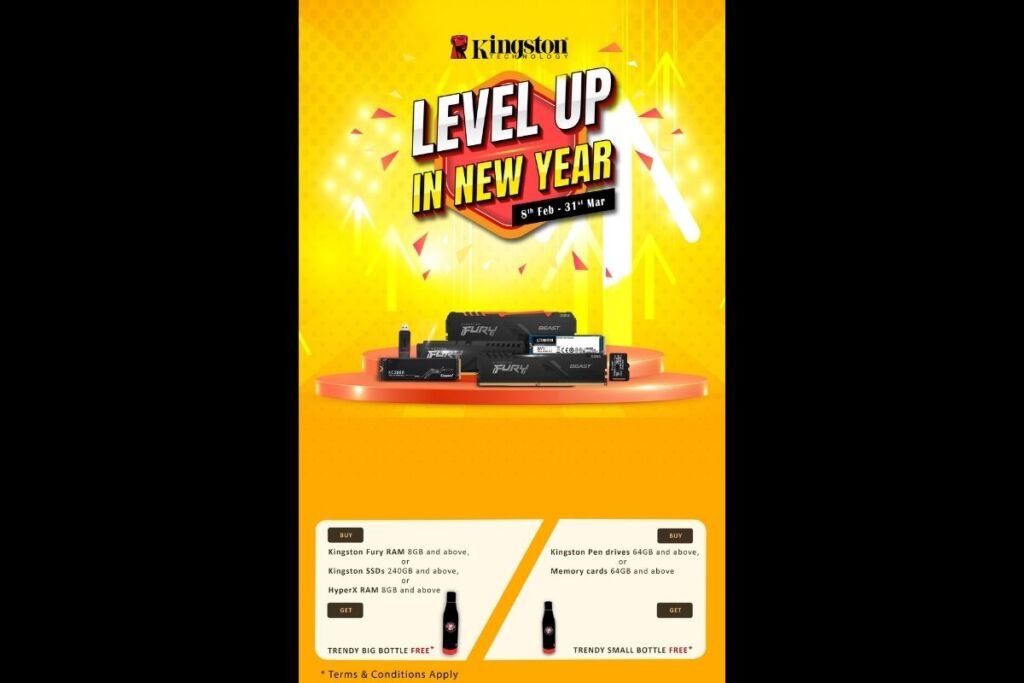 Level Up in the New Year with Compelling Offers from Kingston Technology