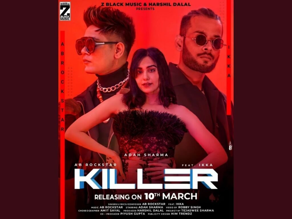 AB Rockstar releases new party song ‘Killer’ featuring Adah Sharma