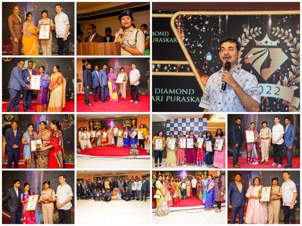 117 Women Achievers Honored by IAS Jayesh Ranjan & Addl. DCP Sirisha Raghavendra at Diamond Nari Puraskar 2022