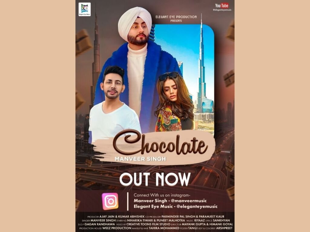 Elegant Eye Music Released Latest Punjabi Chocolate, Produced By Ajay Jain and Kumar Abhishek