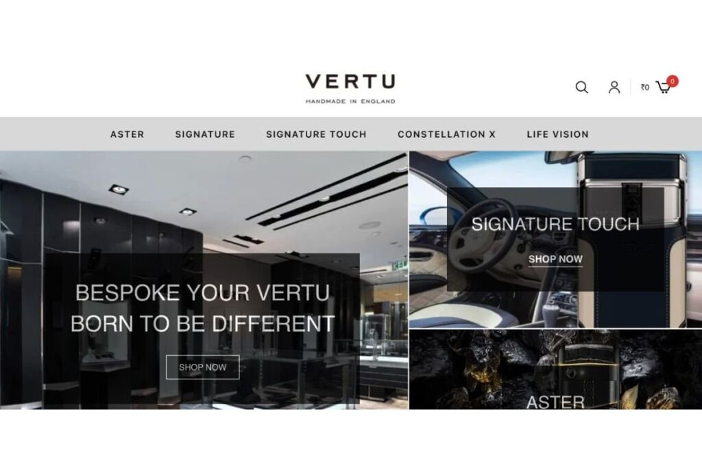 Vertu official India- an online smartphone store with amazing collection