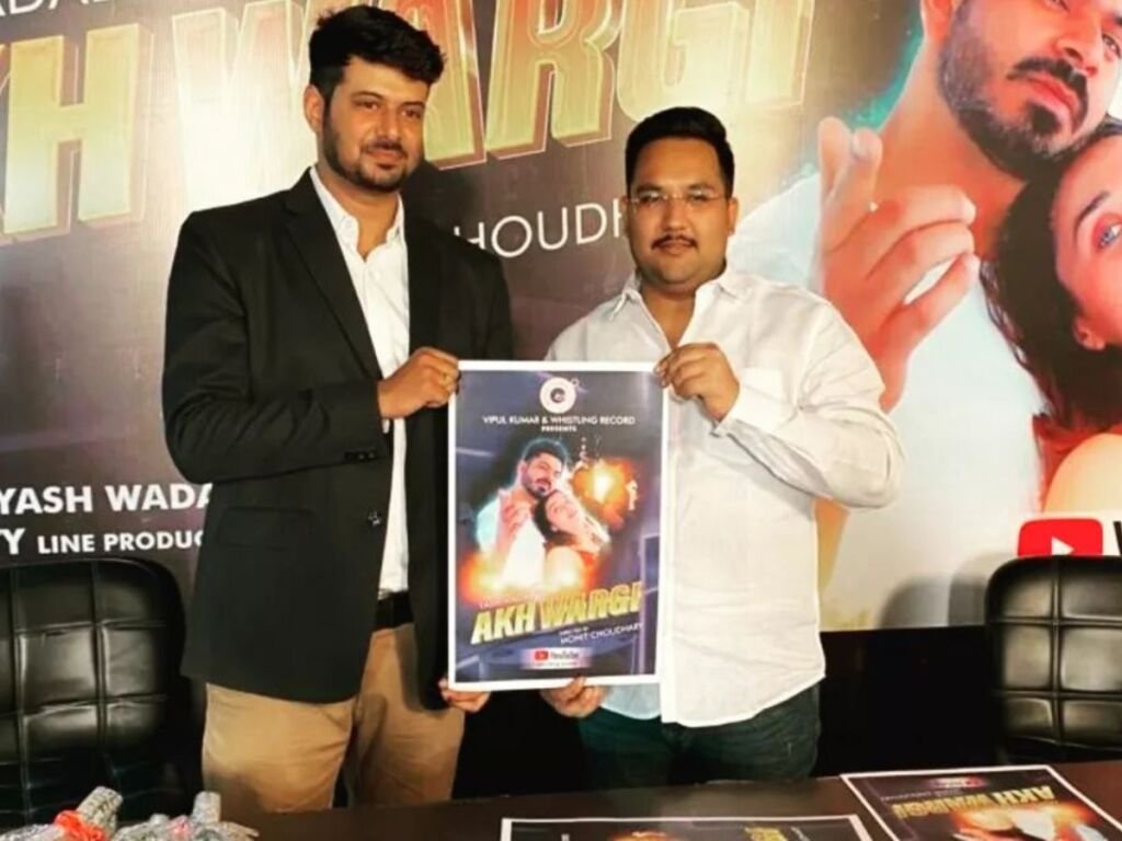 Whistling Record launched first-ever international song “Akh Wargi” at Jaipur on 25th June, sung by Yash Wadali