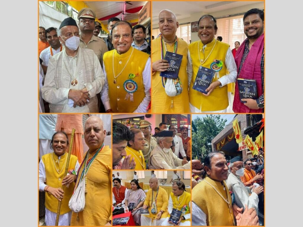 Dinesh Shahra participates in Jagannath Rath Yatra along with Shri Bhagat Singh Koshyari and dignitaries from ISKCON