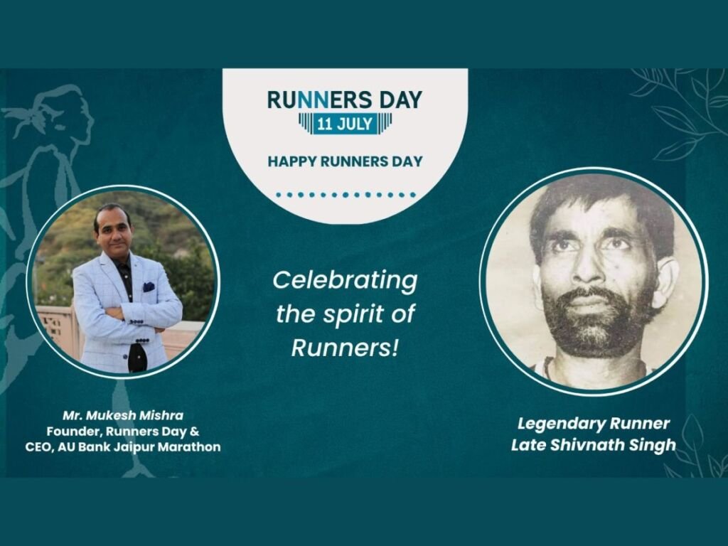 Runners Day 11th July Initiated by Mukesh Mishra in memory of Late Shivanth Singh, Celebrated across World