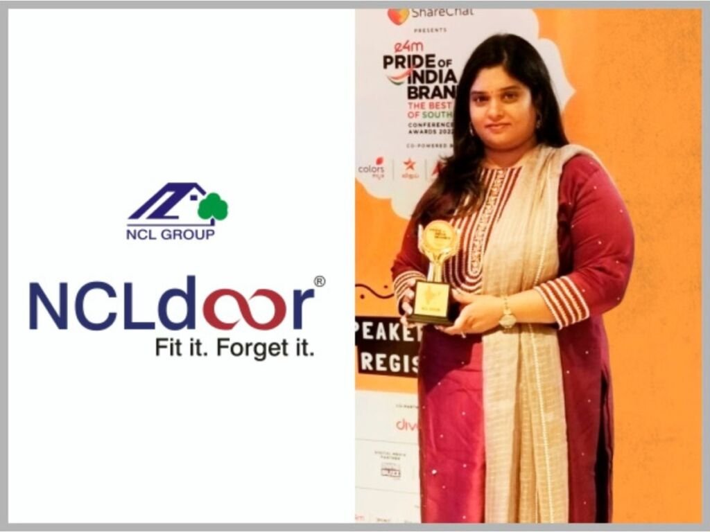 NCLdoor bags the E4M Pride of India (South) Award