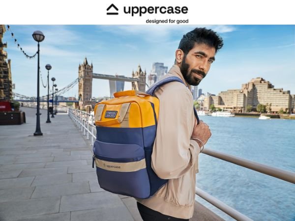 Jasprit Bumrah becomes the face of new-age, eco-friendly luggage brand uppercase by Acefour Accessories
