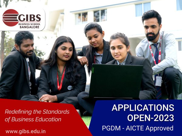 GIBS PGDM Application Notification: Applications Start from 5th September 2022