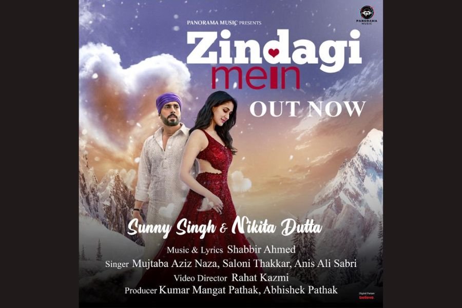 Panorama Music releases Zindagi Mein, featuring Sunny Singh and Nikita Dutta