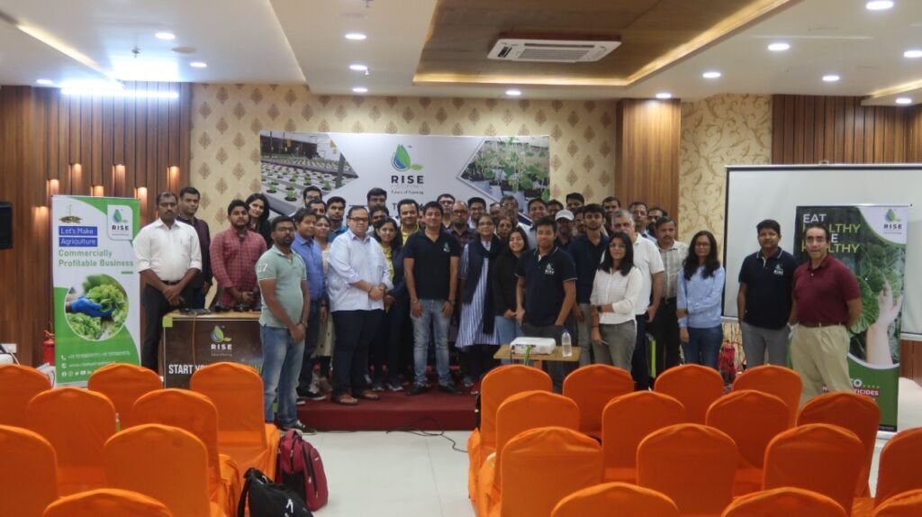 Rise Hydroponics organized a 2-day workshop on hydroponics & soilless farming in Ahmedabad