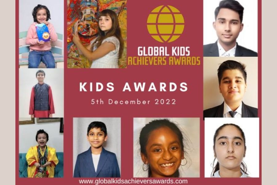 3rd Edition of Global Kids Achievers Awards to be held virtually on 5th December 2022