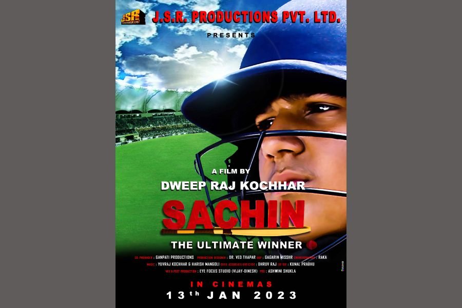“Sachin – The Ultimate Winner”, all set to Release in theatres on 13 Jan 2023!