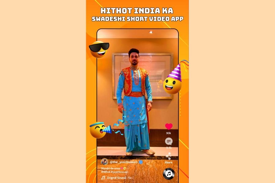 India’s own indigenous short video application HITHOT is becoming the choice of the youth