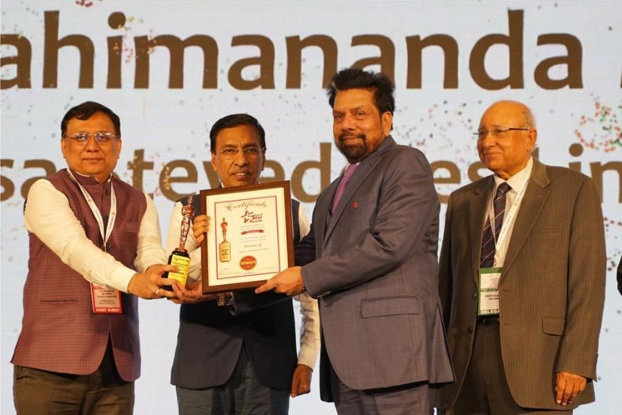 Coveted “Lifetime Achievement Award 2023” conferred on OSL Founder  Mahimananda Mishra