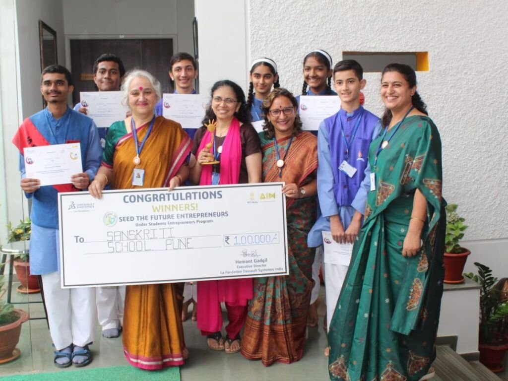 Sanskriti School students invited by PMO for National Technology Day